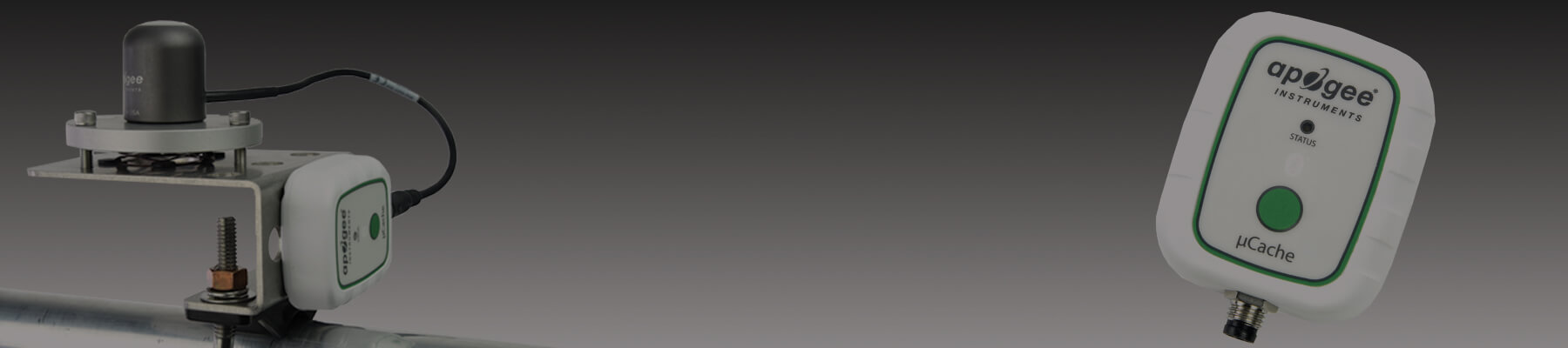 Apogee Instruments &micro;Cache Bluetooth micro logger.