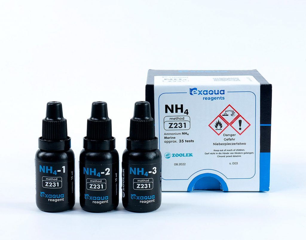 Total ammonia NH4 marine water Z231