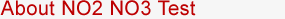 NO2 NO3 TEST�ɂ���